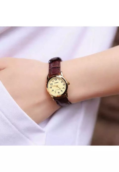 ZEGAREK DAMSKI CASIO LTP-V001GL-9B (zd588b) + BOX ZEGAREK DAMSKI CASIO LTP-V001GL-9B (zd588b) + BOX