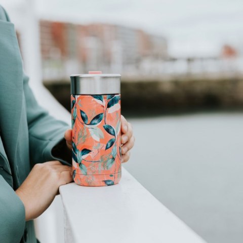 Quokka Boost Coffee Tumbler - Kubek termiczny ze stali nierdzewnej z zaparzaczem 400 ml (Exotic Pink) Quokka Boost Coffee Tumbler - Kubek termiczny ze stali nierdzewnej z zaparzaczem 400 ml (Exotic Pink)