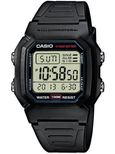 ZEGAREK MĘSKI CASIO W-800H-1A (zd100a) - KLASYKA + BOX ZEGAREK MĘSKI CASIO W-800H-1A (zd100a) - KLASYKA + BOX