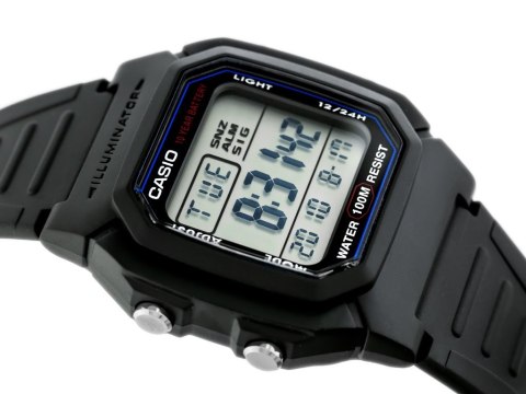 ZEGAREK MĘSKI CASIO W-800H-1A (zd100a) - KLASYKA + BOX ZEGAREK MĘSKI CASIO W-800H-1A (zd100a) - KLASYKA + BOX