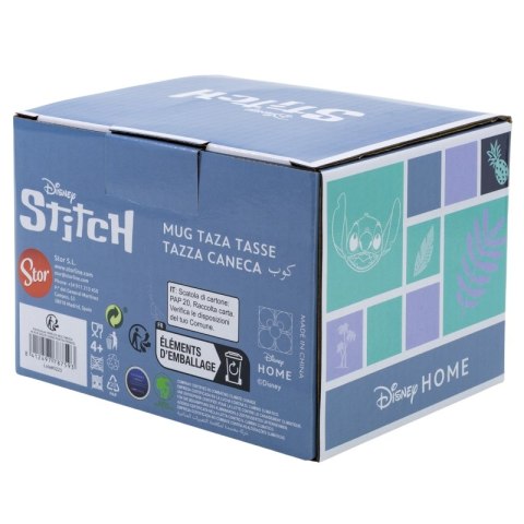 Disney Stitch - Kubek ceramiczny 3D w pudełku prezentowym z kolekcji Coconut 325 ml Disney Stitch - Kubek ceramiczny 3D w pudełku prezentowym z kolekcji Coconut 325 ml