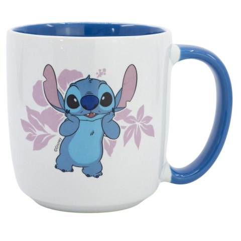 Disney Stitch - Kubek ceramiczny w pudełku prezentowym z kolekcji Flowers 380 ml Disney Stitch - Kubek ceramiczny w pudełku prezentowym z kolekcji Flowers 380 ml