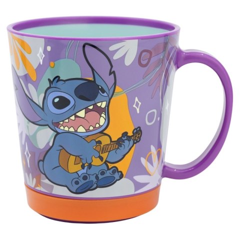 Disney Stitch - Nieprzewracalny kubek Dropsafe z kolekcji Aloha 410 ml Disney Stitch - Nieprzewracalny kubek Dropsafe z kolekcji Aloha 410 ml