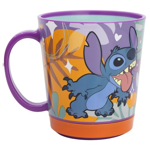 Disney Stitch - Nieprzewracalny kubek Dropsafe z kolekcji Aloha 410 ml Disney Stitch - Nieprzewracalny kubek Dropsafe z kolekcji Aloha 410 ml