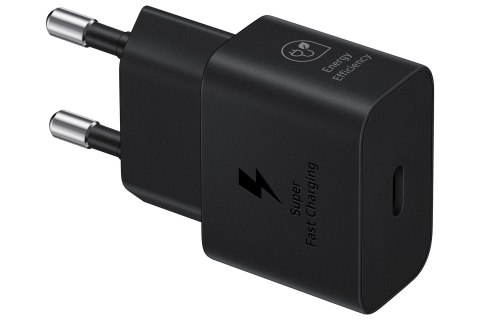 Ładowarka Samsung Power Adapter 25W USB-C Fast Charge 1m Black Ładowarka Samsung Power Adapter 25W USB-C Fast Charge 1m Black