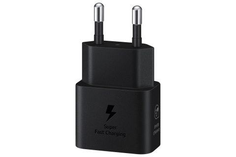 Ładowarka Samsung Power Adapter 25W USB-C Fast Charge 1m Black Ładowarka Samsung Power Adapter 25W USB-C Fast Charge 1m Black