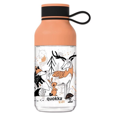 Quokka Ice Kids with strap - Butelka na wodę z tritanu 430 ml z paskiem (In The Woods) Quokka Ice Kids with strap - Butelka na wodę z tritanu 430 ml z paskiem (In The Woods)