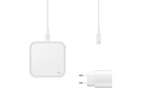Samsung Wireless Charger Pad (with Travel Adapter) White Samsung Wireless Charger Pad (with Travel Adapter) White