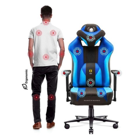 Fotel gamingowy DIABLO X-PLAYER 2.0 Frost Black normal fotel Fotel gamingowy DIABLO X-PLAYER 2.0 Frost Black normal fotel