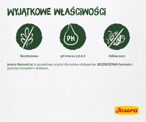 JOSERA NatureCat - sucha karma dla kota - 10 kg JOSERA NatureCat - sucha karma dla kota - 10 kg