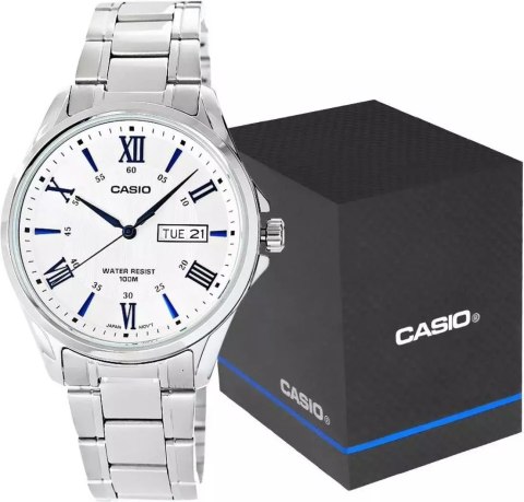 ZEGAREK MĘSKI CASIO MTP 1384D-7A2 (zd108b) + BOX ZEGAREK MĘSKI CASIO MTP 1384D-7A2 (zd108b) + BOX