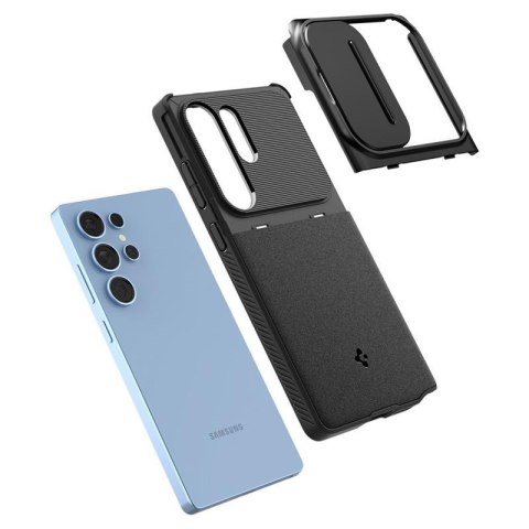 Spigen Optik Armor - Etui do Samsung Galaxy S25 Ultra (Czarny) Spigen Optik Armor - Etui do Samsung Galaxy S25 Ultra (Czarny)