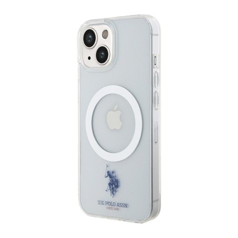 US Polo Assn MagSafe Collection - Etui iPhone 15 (przezroczysty) US Polo Assn MagSafe Collection - Etui iPhone 15 (przezroczysty)