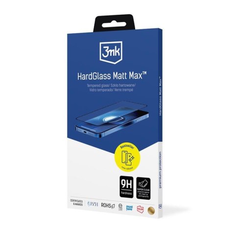 3mk HardGlass Matt Max - Matowe szkło hartowane do Samsung Galaxy S25+ 3mk HardGlass Matt Max - Matowe szkło hartowane do Samsung Galaxy S25+