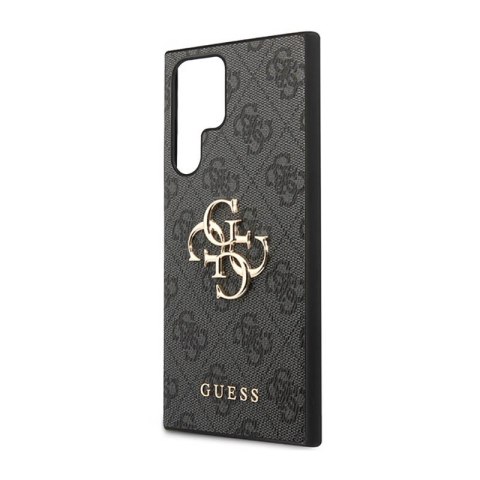 Guess 4G Big Metal Logo - Etui Samsung Galaxy S23 Ultra (szary) Guess 4G Big Metal Logo - Etui Samsung Galaxy S23 Ultra (szary)