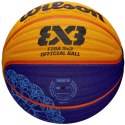Piłka do koszykówki Wilson FIBA 3X3 Paris 2024 Replica Ball WZ3015001XB