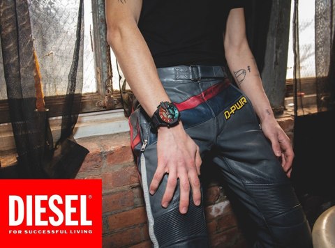 ZEGAREK MĘSKI DIESEL Griffed Chronograph DZ4578 + BOX ZEGAREK MĘSKI DIESEL Griffed Chronograph DZ4578 + BOX
