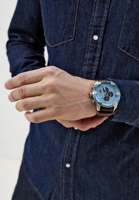 ZEGAREK MĘSKI DIESEL Spiked Chronograph DZ4606 + BOX ZEGAREK MĘSKI DIESEL Spiked Chronograph DZ4606 + BOX