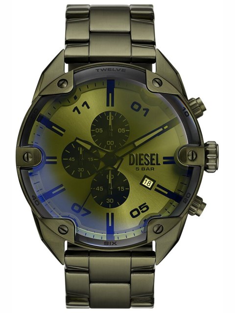ZEGAREK MĘSKI DIESEL Spiked Chronograph DZ4670 + BOX ZEGAREK MĘSKI DIESEL Spiked Chronograph DZ4670 + BOX
