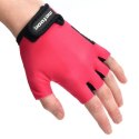 Rękawiczki rowerowe Meteor Pink Jr 26196-26197-26198