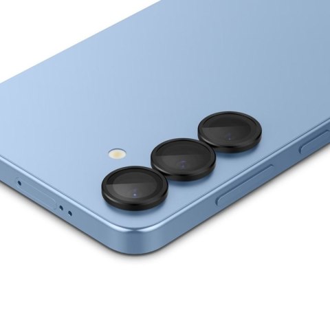 Spigen Optik Pro GLAS.TR EZ Fit Camera Protector 2-Pack - Szkło ochronne na obiektyw do Samsung Galaxy S25 (2 szt) (Czarny) Spigen Optik Pro GLAS.TR EZ Fit Camera Protector 2-Pack - Szkło ochronne na obiektyw do Samsung Galaxy S25 (2 szt) (Czarny)