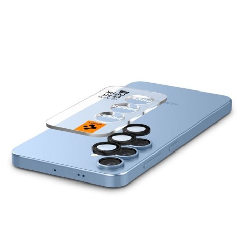 Spigen Optik Pro GLAS.TR EZ Fit Camera Protector 2-Pack - Szkło ochronne na obiektyw do Samsung Galaxy S25 (2 szt) (Czarny) Spigen Optik Pro GLAS.TR EZ Fit Camera Protector 2-Pack - Szkło ochronne na obiektyw do Samsung Galaxy S25 (2 szt) (Czarny)
