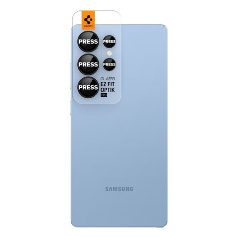 Spigen Optik Pro GLAS.TR EZ Fit Camera Protector 2-Pack - Szkło ochronne na obiektyw do Samsung Galaxy S25 Ultra (2 szt) (Czarny Spigen Optik Pro GLAS.TR EZ Fit Camera Protector 2-Pack - Szkło ochronne na obiektyw do Samsung Galaxy S25 Ultra (2 szt) (Czarny