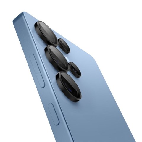 Spigen Optik Pro GLAS.TR EZ Fit Camera Protector 2-Pack - Szkło ochronne na obiektyw do Samsung Galaxy S25 Ultra (2 szt) (Czarny Spigen Optik Pro GLAS.TR EZ Fit Camera Protector 2-Pack - Szkło ochronne na obiektyw do Samsung Galaxy S25 Ultra (2 szt) (Czarny