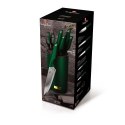 ZESTAW NOŻY W BLOKU 7 EL. BERLINGER HAUS EMERALD BH-2794