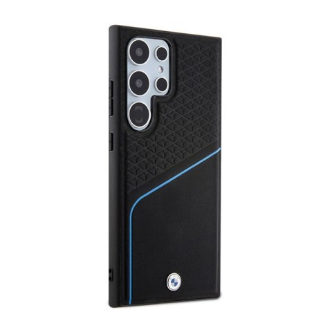 BMW Signature Leather Textured & Line MagSafe - Etui Samsung Galaxy S24 Ultra (czarny) BMW Signature Leather Textured & Line MagSafe - Etui Samsung Galaxy S24 Ultra (czarny)