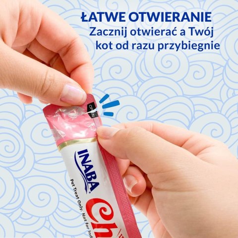 INABA CHURU tuńczyk/krewetka przysmak kot 4x14g INABA CHURU tuńczyk/krewetka przysmak kot 4x14g
