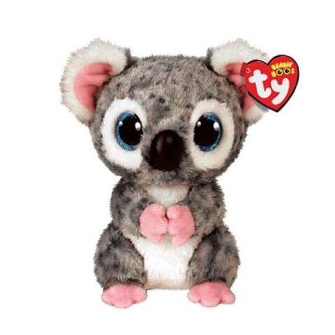 Beanie Boos Karli - Szary Kola 15cm Beanie Boos Karli - Szary Kola 15cm