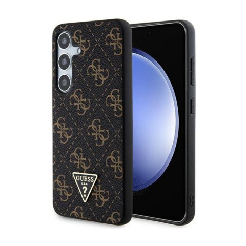 Guess 4G Triangle Metal Logo - Etui Samsung Galaxy S24+ (czarny) Guess 4G Triangle Metal Logo - Etui Samsung Galaxy S24+ (czarny)