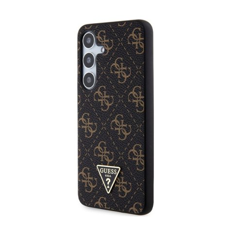 Guess 4G Triangle Metal Logo - Etui Samsung Galaxy S24+ (czarny) Guess 4G Triangle Metal Logo - Etui Samsung Galaxy S24+ (czarny)