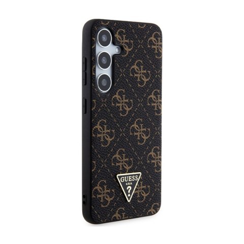Guess 4G Triangle Metal Logo - Etui Samsung Galaxy S24+ (czarny) Guess 4G Triangle Metal Logo - Etui Samsung Galaxy S24+ (czarny)