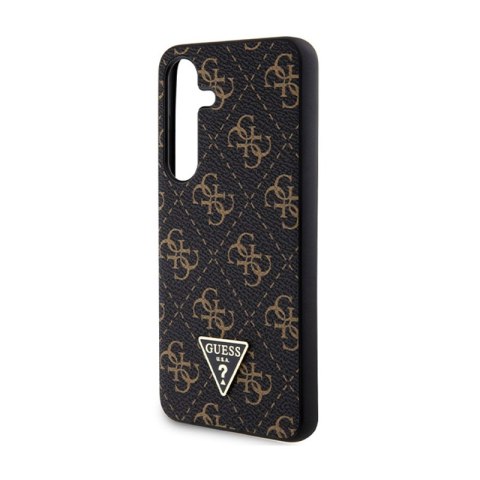 Guess 4G Triangle Metal Logo - Etui Samsung Galaxy S24+ (czarny) Guess 4G Triangle Metal Logo - Etui Samsung Galaxy S24+ (czarny)