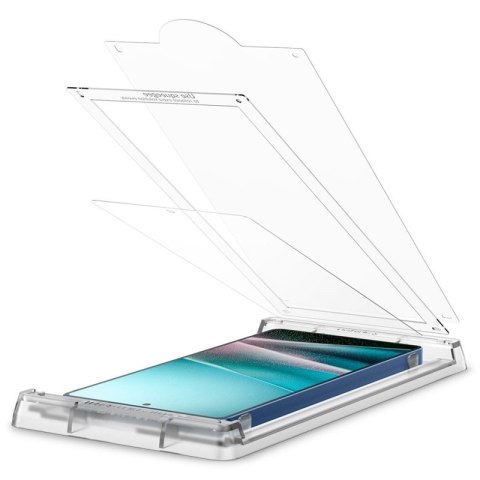 Spigen Elite Shield EZ Fit HD - Szkło hybrydowe do Samsung Galaxy S25 Ultra (Przezroczysty) Spigen Elite Shield EZ Fit HD - Szkło hybrydowe do Samsung Galaxy S25 Ultra (Przezroczysty)