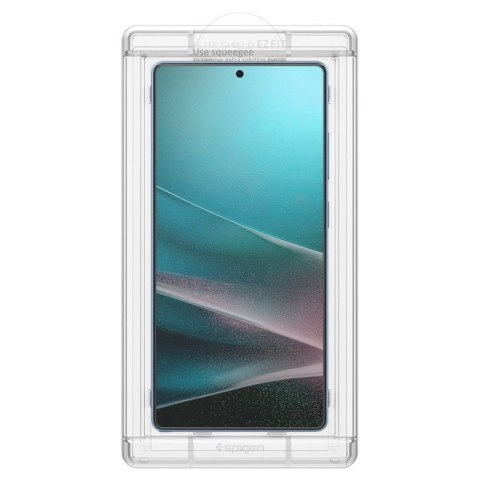 Spigen Elite Shield EZ Fit HD - Szkło hybrydowe do Samsung Galaxy S25 Ultra (Przezroczysty) Spigen Elite Shield EZ Fit HD - Szkło hybrydowe do Samsung Galaxy S25 Ultra (Przezroczysty)