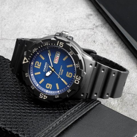 ZEGAREK MĘSKI CASIO MRW-200H-2B3 (zd147e) + BOX ZEGAREK MĘSKI CASIO MRW-200H-2B3 (zd147e) + BOX