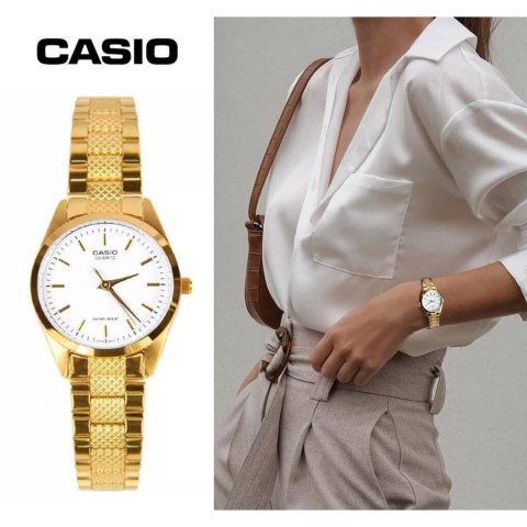 ZEGAREK DAMSKI CASIO LTP-1274G 7A (zd513a) + BOX ZEGAREK DAMSKI CASIO LTP-1274G 7A (zd513a) + BOX