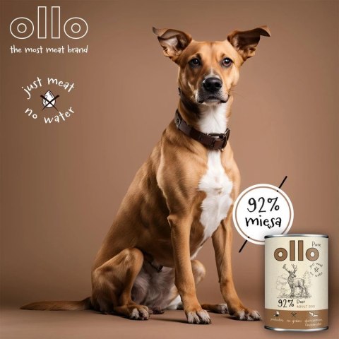 Ollo Pure Jeleń 400 g promo