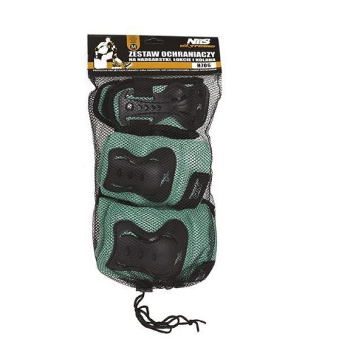 H706 CZARNO-MIĘTOWY ROZM. L ZESTAW OCHRANIACZY NILS EXTREME H706 CZARNO-MIĘTOWY ROZM. L ZESTAW OCHRANIACZY NILS EXTREME