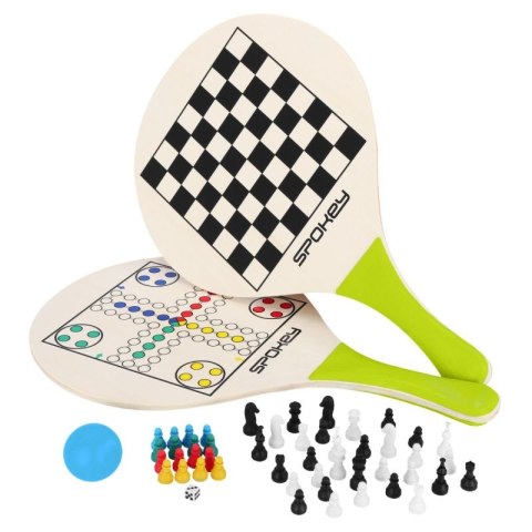 Rakietki do badmintona z grami Spokey Woo-Bad Game Jr SPK-941776 Rakietki do badmintona z grami Spokey Woo-Bad Game Jr SPK-941776
