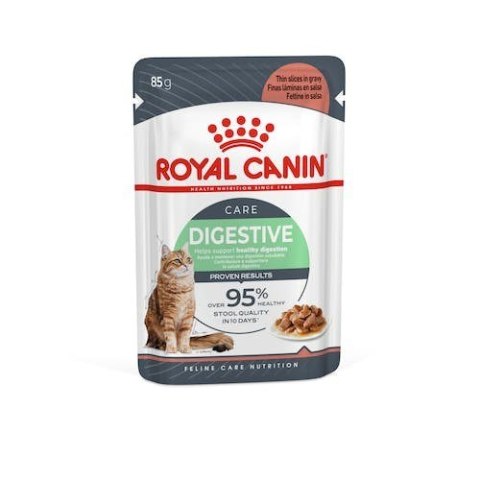 ROYAL CANIN Digestive Care Gravy - mokra karma dla kota - 12x85 g ROYAL CANIN Digestive Care Gravy - mokra karma dla kota - 12x85 g
