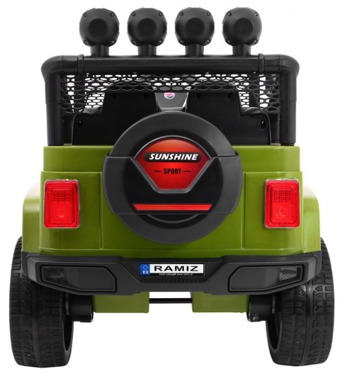Autko terenowe Raptor Drifter Zielony + Pilot + Napęd 4x4 + Schowek + Wolny Start + MP3 LED Autko terenowe Raptor Drifter Zielony + Pilot + Napęd 4x4 + Schowek + Wolny Start + MP3 LED