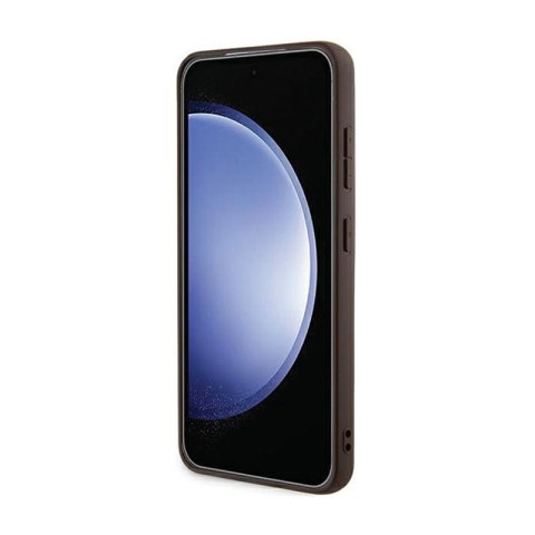 Guess 4G Big Metal Logo - Etui Samsung Galaxy A55 5G (brązowy) Guess 4G Big Metal Logo - Etui Samsung Galaxy A55 5G (brązowy)