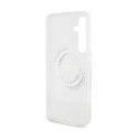 Guess IML Flowers Wreath MagSafe - Etui Samsung Galaxy S24+ (przezroczysty)