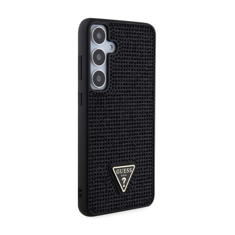 Guess Rhinestone Triangle - Etui Samsung Galaxy S24+ (czarny) Guess Rhinestone Triangle - Etui Samsung Galaxy S24+ (czarny)