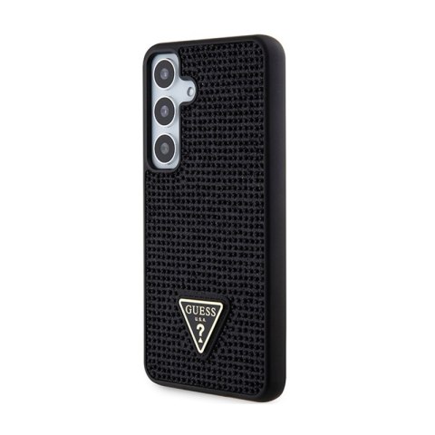 Guess Rhinestone Triangle - Etui Samsung Galaxy S24 (czarny) Guess Rhinestone Triangle - Etui Samsung Galaxy S24 (czarny)