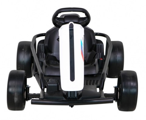 Gokart FX1 Drift Master na akumulator dla dzieci Biały + Funkcja Driftu + Koła EVA Gokart FX1 Drift Master na akumulator dla dzieci Biały + Funkcja Driftu + Koła EVA